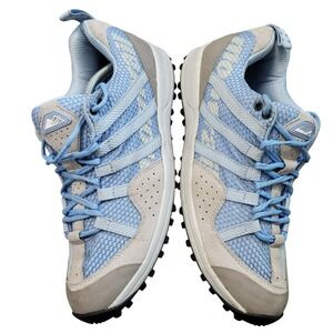 Montrail‎ Columbia Highlander Womens 10 Blue Grey Trail Running Shoes Hiking